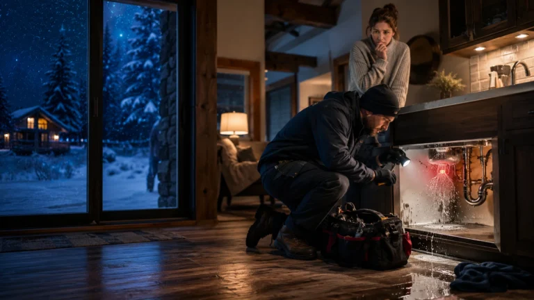 when to call an emergency plumber in Truckee